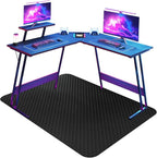 Vicwe Gaming Chair Mat for Hard Floor,51" x 63" Computer Chair Mat for Tile Floor,Anti-Slip Hard Floor Protector Rolling Chair for Office Home