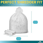 1InTheOffice Shredder Bags 15.8 Gallon, Paper Shredder Waste bags 15.8 Gal., 50/Box