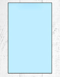 Colored Copy Writing and Printing Paper, 20 Pound, 75 GSM, 8.5"x14"/ Legal Size, 500 Sheets Per Ream. (2500, Blue)