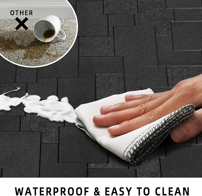 Office Chair Mat for Hard Floor, 63x51 inches Large Computer Chair Mat, Multi-Purpose Desk Floor Protector for Work, Home, Gaming