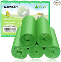 6 Gallon Biodegradable Trash Bags for Office Shredder, Small Garbage Bags Recyclable Wastebasket Trash Liners for Bathroom Kitchen Home Bins, 100 Counts