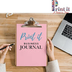 PrintIt Colors Multipurpose Paper, 20 lbs., 8.5" x 11", 500 Sheets/Ream – Premium Colored Copy Paper for Printing, School, and Office Use (Pink)