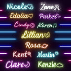 Custom Neon Signs, Customizable Led Neon Sign for Wall Decor, Gifts Ideas for Teen Girls Boys Trendy Stuff, Personalized Neon Name Light Sign for Kids, Birthday Gifts