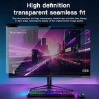 2 Pack Magnetic Hanging Computer Privacy Screen 32 Inch for 16:9 Widescreen Monitor, Removable Privacy Screen Anti Glare Blue Light Computer Screen Shield, Anti-Scratch 32 in Protector Film