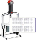 MaxMark Super Heavy Duty Date Stamp with 14-Line Custom Text – The Largest Custom Text Date Stamp on The Market - 6115 - Choose from Many Font and Color Options