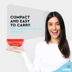 Enday Index Card Holder Red, 3x5 Note Flash Card Organizer Case, Index Card File w/flip top, Notecard Recipe, Holder, Holds 250 Cards, Also Available in Purple, Green, Blue, Grey, Pink (36 PC)