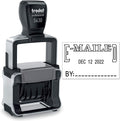 Trodat 5430 Professional Self-Inking Date Stamp with E-MAILED - Black Ink