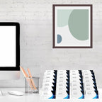 Vevitts Acrylic Business Card Holder for Desk Multiple Business Card Holders 28 Slot 7 Tier Large Business Card Organizer Business Card Display Rack Clear Plastic Business Card Stand for Home Office