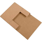 Tape Logic TLM12122K Easy-Fold Mailers, 12 1/2" x 12 1/2" x 2 1/2", Kraft (Pack of 50)