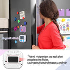 Weewooday 24 Pcs Digital Kitchen Timer Magnetic Timer Bulk On/Off Switch Minute Second Count up Countdown Loud Alarm for Exercise Cook Baking (Classic Color)