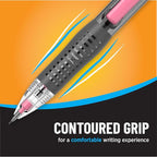 BIC Break Resistant Mechanical Pencils with Erasers, No. 2 Medium Point (0.7mm), 4-Count Pack Pencils for School or Office Supplies, Lead and Eraser Refills