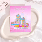 Metal Bookmarks with Transparent Design - Tower Bridge Book Mark for Readers, Aesthetic Book Markers for Kids, Teens, Teachers, Students, Gifts for Book Lovers, Writers, Reading Women & Men
