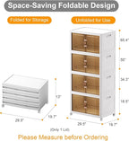 UAMFURI Extra Large Stackable Storage Bins with Lids & Wheels & Door, 640QT-160QT/40GAL*4Pack Foldable Collapsible Closet Organizers, Plastic Containers Drawers for Bedroom Dorm Garage Sturdy MAX