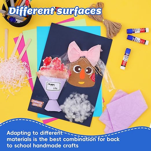 72 Pack Glue Sticks Bulk for Kids, Disappearing Purple Glue Sticks for Classroom and Teacher Supplies.Dries Clear, Non-Toxic, Washable, Back to School Supplies and Classroom Must Haves