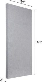 ATS Acoustics Home Office Residential Acoustic Treatment Room Kit Sound Absorbing Acoustic Panel 6 Pack for 50-100 Sq Ft (Blue Smoke)