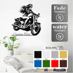 Custom Motorcycle Metal Sign Personalized Biker Name Sign Motorcycle Wall Art Motorbike Signs Garage Decor Gift for Bikers Motorcycle Lover Gifts