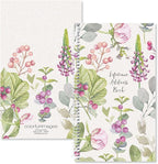 Pale Peony Address Book - 94 Pages; 5" x 8-1/2", Spiral Bound Address Book