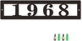 Personalized Horizontal House Numbers for Outside, house numbers for outside modern ，Personalized Address Numbers, Custom House Numbers, Personalized Outdoor Metal Address Sign