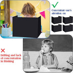 Crtiin 24 Pcs Privacy Folders for Students Desk Dividers Standard School Privacy Cardboard Board Testing Dividers Shield for Classroom Teacher Supplies Keep Eyes from roving(Stylish)