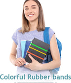 Bilinny Rubber Bands Assorted Size & Color, Made In USA, 1 LB