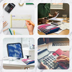XKDOUS 20 Pack Invoice Book, 2-Part Carbonless, 5-9/16" x 8-7/16" Invoice Receipt Book for Small Business, 50 Sets per Book
