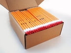 S & E TEACHER'S EDITION Woodcased #2 Pencils, Pre-sharpened, 2 HB Lead Bulk Box Pencil, No. 2, Yellow Pencils with Erasers, Back to school, 200 Count