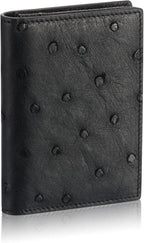 Leather Business Card Case Holder for Men & Women, Italian Calfskin
