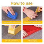 KAIYUER 3Pack Double Sided Tape Heavy Duty,0.5in x 66FT,Double Sided Fabric Tape for Crafts, Walls,Super Sticky Resistente Clear 2 Sided Tape,Easy Use Mounting Tape