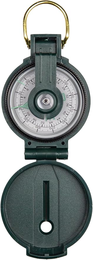 Coghlan’s Outdoor Compasses – Lightweight, Durable Navigation Tools for Hiking, Camping, Orienteering & Survival with Map, Wrist, Lensatic, LED, and Carabiner Options