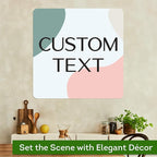 Custom Sign, Custom Street Sign, 11 Font Colors, 13 Font Styles, 4 Hole Options, 22 Sizes, 30x30 Inches, Rust Free DiBound, Fade Resistant, Made in USA by My Sign Center (Minimalist)