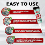 Super Glue Gel 3 Gram (Pack of 12), Clear Instant CA Glue Multipack for Plastic Ceramic Glass, Strong All Purpose Single Use Cyanoacrylate Adhesive for Metal Wood Shoe Aquarium Rubber Leather Craft