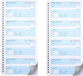 2 Packs Receipt Book with Carbon Copies,Money and Rent Receipt Book,3-Part Carbonless,5.31" x 11.22",100 Sets per Book