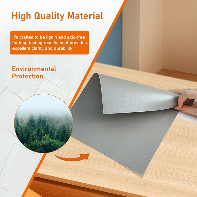 28 Sheets Silver Shimmer Cardstock 8.5 x 11 Craft Paper, 92lb Premium Glossy Grey Paper Card Stock for Wedding, Scrapbooking, Business Cards, Making Cards, Menus