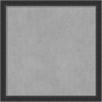 Amanti Art Black Framed Magnetic Board 27x27 Medium Vision Board for use with Magnets, 100% Metal Sheet to Display Items as Office Decor or for Home Organization in mudroom, Kitchen or Kids Room