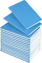 Lzerking Mini Notebooks Bulk 36 Pack Small Pocket Journal Notepads Blue Cover for Kids 3.5 x 5.5 Inches, 30 Sheets/60 Pages, Student Teacher Gifts