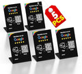 REVLIXI Google Review Stand (5 PCS)- Boost Reviews w/Reusable Google Review Tap Card Stand & QR Code Stand -No App, No Subscription-Android & iPhone Compatible -Boost Google Reviews for Online Growth
