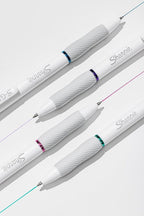 Sharpie S-Gel Pens, Fashion Barrel Gel Pens, Pearl White Body, Medium (0.7mm) Point, Bold Ink Colors, 8 Count (Pack of 6)