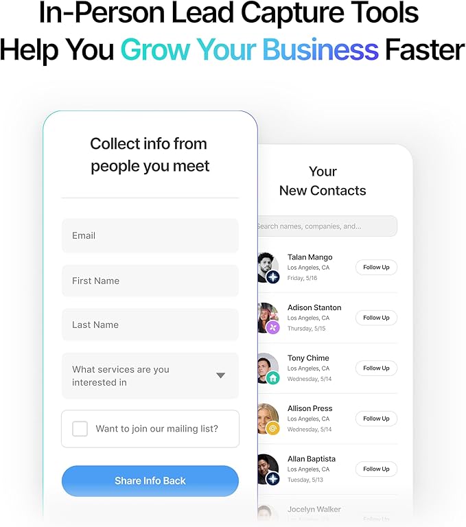 Popl Smart NFC Business Card - Sleek Modern Digital Business Card w/Instant App-Free Sharing - Customizable NFC Cards Compatible w/iPhone & Android (100% Recycled)