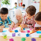 100 Pack Pencil Sharpeners Bulk - Colored Handheld Pencil Crayon Double Hole Sharpener, School Classroom Supplies