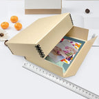 Lineco Museum Archival Storage Box, 11.75x15.25x3 in. Drop Front Design. Acid-Free with Metal Edge. Organize Photos, Pictures, Prints, Documents, Crafts, DIY. Tan, 1 Pack