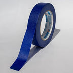 ABRO Blue Painters Tape 1 Inch Wide, 24mm x 55M, All Purpose Blue Tape, Temporary Labeling, Easy Tear, Clean Removal, Masking Tape Colored DIY or Pro - 6 Pack
