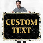 Custom Sign, Custom Street Sign, 11 Font Colors, 13 Font Styles, 4 Hole Options, 22 Sizes, 36x48 Inches, Rust Free DiBound, Fade Resistant, Made in USA by My Sign Center (Marble Tile)