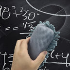 Biaungdo 5 Pack Washable Whiteboard Eraser, Microfiber Shag Dry Eraser for Classroom Teacher Supplies, Office, Home(Grey, Blue, Pink)