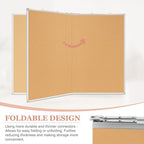 AMUSIGHT Double-Sided Large Cork Board, 48" x 36" Foldable Hanging Aluminum Framed Bulletin Board, Vision Board Pin Board Corkboards for Walls, Office, School Decor, 20 Pushpins