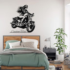 Custom Motorcycle Metal Sign Personalized Biker Name Sign Motorcycle Wall Art Motorbike Signs Garage Decor Gift for Bikers Motorcycle Lover Gifts