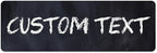 Custom Sign, Custom Street Sign, 11 Font Colors, 13 Font Styles, 4 Hole Options, 22 Sizes, 6x18 Inches, Rust Free DiBound, Fade Resistant, Made in USA by My Sign Center (Chalkboard Black)