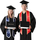 GraduationMall 8.5"x11" Smooth Padded Diploma Cover Certificate Holder Black,6-Packs
