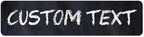 Custom Sign, Custom Street Sign, 11 Font Colors, 13 Font Styles, 4 Hole Options, 22 Sizes, 12x48 Inches, Rust Free DiBound, Fade Resistant, Made in USA by My Sign Center (Chalkboard Black)