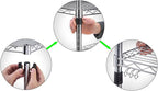 Regal Altair 24" Deep x 54" Wide x 64" Height Wire Shelving Kit | 5-Tier | NSF Commercial Storage Rack Unit