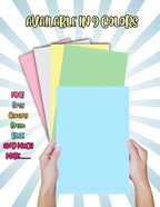 Limited Papers (TM) Colored Copy Paper – 24lb/60lb Text, 11"x17", Tabloid Size, 500 Sheets Per Ream. (500, Pink)